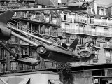 Parisians Enjoying an Amusement Park Ride Premium Photographic Print by Alfred Eisenstaedt