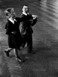 Public School Students Taking Rhythmic Dance Class Photographic Print by Howard Sochurek