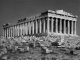The Parthenon, Built in the 5th Century BC Atop Acropolis as Temple of the Goddess Athena Parthenos Photographic Print