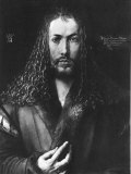 Self Portrait of Artist Albrecht Durer at Age 28 Premium Photographic Print