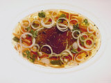 Rhineland Sauerbraten Soaking in Marinade of Vinegar and Onions Photographic Print by John Dominis