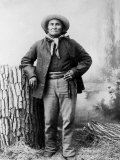 Portrait of Apache Leader Geronimo Premium Photographic Print