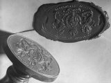 Official Seal For Confidential and Secret Documents Premium-Fotodruck von Hans Wild