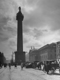 View of Nelson's Pillar in Dublin Photographic Print by Hans Wild