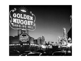 The Golden Nugget Gambling Hall Lighting Up Like a Candle Fotografie-Druck von J. R. Eyerman