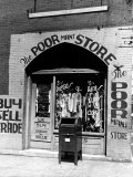 Window of the Poor Man's Store on Beale Street in Memphis Photographic Print by Alfred Eisenstaedt