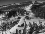 Ski Resort on Mont Tremblant in the Province of Quebec Photographic Print by Alfred Eisenstaedt