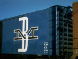 Railroad Box Car Showing the Logo of The Premium Photographic Print by Walker Evans