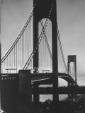 On Eve of Bridge Opening, Looking from Brooklyn to Staten Island Photographic Print by Dmitri Kessel