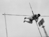 Soviet Athlete Training For the Olympics Premium Photographic Print by Lisa Larsen