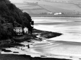 View of Poet Dylan Thomas' Boathouse Along the Coastline of Wales Premium Photographic Print by Terence Spencer