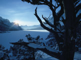 Winter Landscape, Many Glacier, Glacier National Park, Montana Fotografisk trykk av David Boyer Winter Landscape, Many Glacier, Glacier National Park, Montana Fotografisk trykk av David Boyer