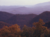 Autumn in the Blue Ridge Mountains, Virginia Photographie