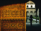 Muro decorado en La Alhambra Lámina fotográfica por Thomas J. Abercrombie Muro decorado en La Alhambra Lámina fotográfica por Thomas J. Abercrombie