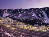 View over I-70, Vail, Colorado Fotografie-Druck von Michael S. Lewis