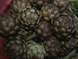 Artichokes at a Market in Provence Photographic Print by Nicole Duplaix