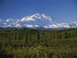 View of the Tallest Mountain in North America, Mt. Mckinley Photographic Print by Stacy Gold