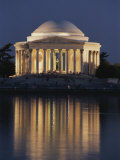 Jefferson Memorial, Night View Photographic Print by Richard Nowitz