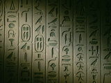 Egyptian Hieroglyphics Decorate the Walls of the Tomb of King Pepi I Photographic Print by Kenneth Garrett