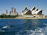 View of the Sydney Opera House and Sydney Harbor Photographic Print by Nicole Duplaix