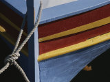 The Brightly Colored Bow of a Boat, Docked at Collioure, France Photographic Print by Stacy Gold
