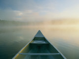 View from a Canoe on a Foggy River Photographic Print by Kenneth Garrett