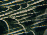 Rush Hour Traffic Leaving Washington for the Maryland Suburbs Photographic Print by Emory Kristof