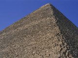 A Close Look at the Huge Limestone Blocks of Great Pyramid of Cheops Photographic Print by Stephen St. John