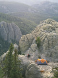 Camping on Harney Peak in the Black Hills Photographie