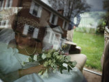 A Bride Leaves for the Old Dutch Church of Sleepy Hollow in North Tarrytown Photographic Print by Jodi Cobb