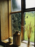 Windowsill of the Skogar Folk Museum in the Southern Part of Iceland Fotografisk trykk av Sisse Brimberg