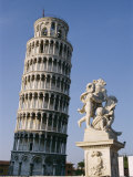 View of the Famous Leaning Tower of Pisa Photographic Print by Richard Nowitz