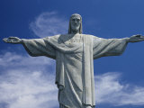 The Towering Statue of Christ the Redeemer, Or Christo Redentor Photographic Print by Richard Nowitz