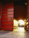 The Giant Red Doors to the Forbidden City in Beijing Photographic Print by Eightfish 