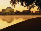 Twilight View of the Jefferson Memorial and the Tidal Basin Photographic Print by Kenneth Garrett