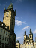 The Old Town Square in Prague Photographic Print by Taylor S. Kennedy