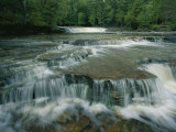 View of the Waterfalls in Tahquamenon Falls State Park Photographic Print by Phil Schermeister