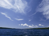 A View of Lake Superior and Sky at Isle Royale National Park Photographic Print by Phil Schermeister