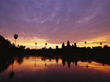 Angkor Wat Temple at Twilight Photographic Print by Steve Raymer