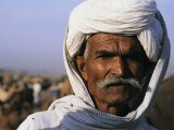 An Informal Portrait of an Indian Man Photographic Print by Ed George