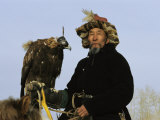 Chasseur mongol au Kazakhstan Photographie par Ed George