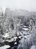 Winter View of Mcdonald Creek Photographie par Lowell Georgia
