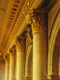 Columns and Gilded Capitals in the Iowa State Capitol Building Photographic Print by Joel Sartore
