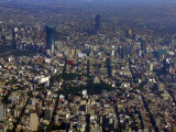 Aerial View of Mexico City Photographic Print by Raul Touzon