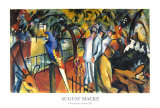 The Zoo Posters by Auguste Macke