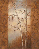 Bamboo Vignette II Prints by Vivian Flasch