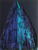 Cologne Cathedral, c.1985 (Blue) Prints by Andy Warhol