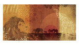 Safari Sunset II Posters por Tandi Venter