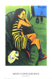 The Artist Print by Ernst Ludwig Kirchner