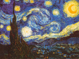 Sterrennacht, ca. 1889 Kunst van Vincent van Gogh
